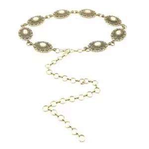 여성용 조절 가능한 체인 허리벨트