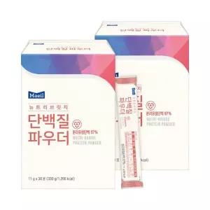 [ETV]메디웰 뉴트리브릿지 단백질 파우더 11g 60포(30포 2박스)