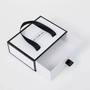 선물상자 손잡이상자 더베스트 기프트백 올 (17cmx12.5cm) 화이트 올화이트