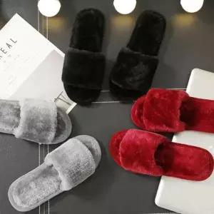 털단화 털신발 털슬리퍼 기모 방한화 밍크 털신 빅사이즈가능