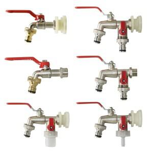 S60 거친 스레드 IBC 탱크 탭 커넥터 x 16mm 1/2 