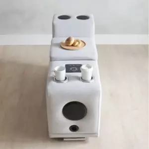 알토 콘솔박스 스피커형 소파옆 팔걸이 수납함 다용도 침대옆 협탁 컵홀더2