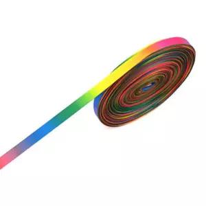 선물박스끈 무지개 양면 포장 리본 9mm 재료 꽃자재 노끈 선물 포장줄 공예 다용도