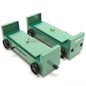 경사면 가속도 측정 충돌 실험 역학용수레 2개 방과후 만들기재료 두뇌개발 과학관