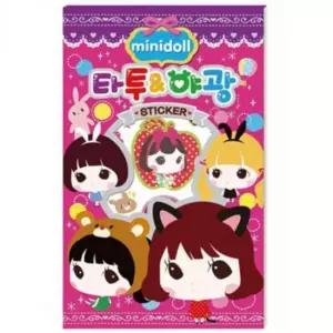 야광 타투 스티커 미니 캐릭터 아이템 미니돌 야광스티커 Z60 타투 뷰티소품