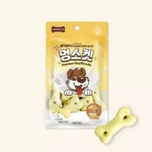 멍스켓 강아지 비스켓 황태 오트밀 40g 20개묶음