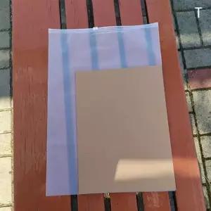 ( )지퍼백파우치5호 여행용휴대용 20개 투명 캠핑용 파우치 휴대용 백 여행용