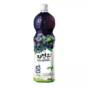 자연은 블루베리 1.5Lx6펫과일주스 쥬스 음료수 과즙 맛있는