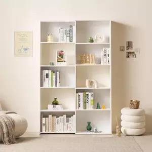 파로마 네오 린프 드래그 확장형 5단 책장 600-1150 NES1834