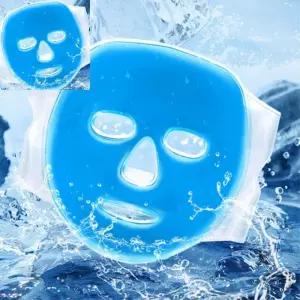 무챠 얼굴팩 냉찜질 마스크 쿨링팩 피부진정용 실리콘케어 팩마스크 마사지팩 방지