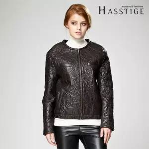 [헤스티지] 자수 이태리양가죽자켓(271)