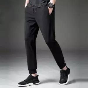 남성고무줄바지 남자 여름 냉장고 바지 허리 밴딩 아이스 쿨링 팬츠