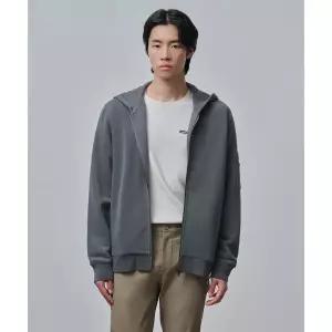 빈폴 BEANPOLE MEN 후디 집업 스웨트 셔츠 애쉬 (BC4841C074) BC4841C074 112483