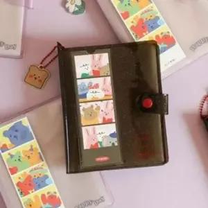 [문구] 사진 보관용 네컷 앨범 미니 포토첩 카드 정리함 추억 수납 용품 디지털 홀더