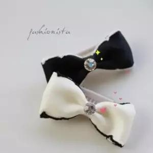 [반려] A08E피콧리본9발빗살핀_1판 20개입