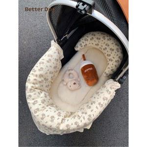 강아지유모차가드 범퍼가드 유모차 컴포트 워머 매트 방석 라이너세트 개모차방석