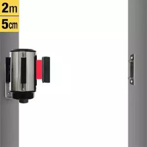 2M 승강기 탑승금지 벽걸이 벨트차단봉 9색 박물관 공장 출입제한 주차장 빌딩 미술관