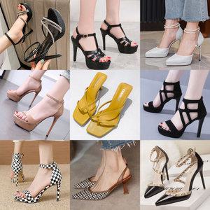 [즉시 10%] 핫신상 여성샌들 스트랩샌들 여름슈즈 쪼리 하이힐