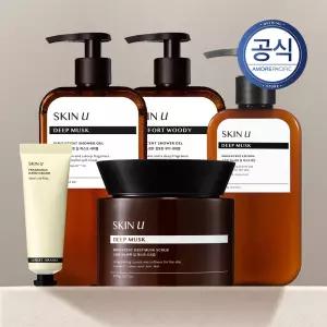 아모레퍼시픽 스킨유 샤워젤/스크럽/로션/핸드크림 모음전