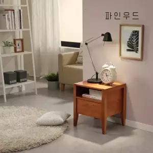 에이프럴 원목 협탁 침대 침실 거실 침대옆 미니 사이드테이블