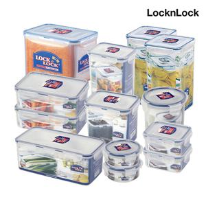 락앤락 반찬통 밀폐용기 세트 원형 직사각 정사각