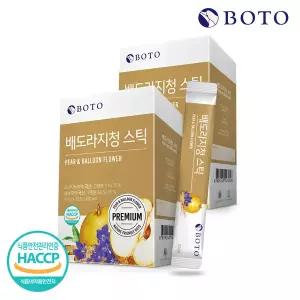 [보뚜] 배도라지청 스틱 10ml 30포 x 2박스