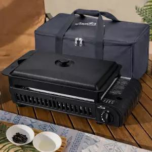 코베아 구이바다 L 올블랙 풀세트 휴대용 가스그릴 캠핑 가스버너