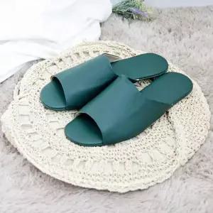 [텐바이텐]모던럭셔리 오픈슬리퍼-그린