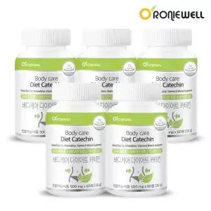[롯데백화점]로니웰 [로니웰] 바디케어 다이어트 카테킨 60정 x 5개 (총 5개월분)