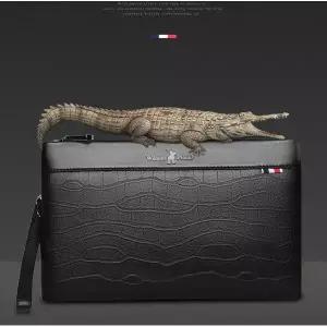 [윌리엄폴로]  남성클러치백 남자 손가방 맨스백 천연소가죽 182112