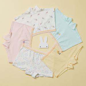 여아 아동 유아 드로즈 주니어 팬티 5개 세트 WPS-950