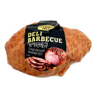 코스트코 사조오양 델리 바베큐햄 1.2kg/냉장 국산 돼지고기 93% 샌드위치 브런치 반찬 캠핑 술안주