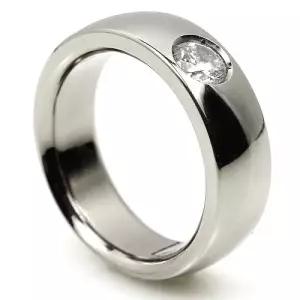 TW-002 DIA 다이아몬드 티타늄 반지 이니셜무료 무료배송 맞춤제작 평생AS