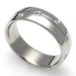 T-916-1 DIA 다이아몬드 티타늄 반지 이니셜무료 무료배송 맞춤제작 평생AS