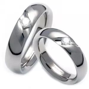 T-539 DIA CO 다이아몬드 티타늄 커플링 반지 이니셜무료 무료배송 맞춤제작 평생AS