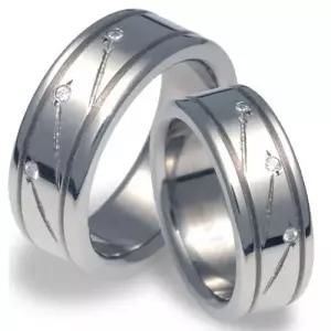 T-047D3 DIA CO 다이아몬드 티타늄 커플링 반지 이니셜무료 무료배송 맞춤제작 평생AS