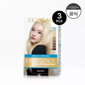 로레알파리 엑셀랑스 블리치(탈색제) 3개