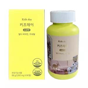 베러데이 키즈데이 사과맛 1100mg x 90캡슐 1개 / 써클