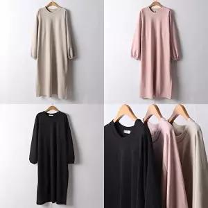 [셀러허브 패션]위쉬몰 LY 나그랑뒷트임롱원피스(I131H402) 빅사이즈