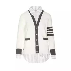 톰브라운 옥스포드 셔츠 가디건FKC534A Y3007 100