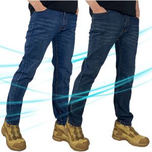 여름 스판 청 작업복 바지 ML 남성 남자 스판 등산 노가다 하의 냉감팬츠 빅사이즈