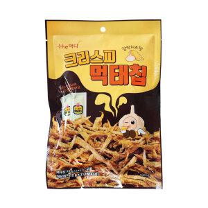 [품질보장]크리스피 먹태칩 갈릭치즈맛 94g 웰빙 명태 동결건조 과자 간식 안주