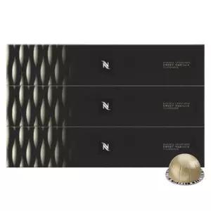 네스프레소 버츄오 캡슐 스위트 바닐라향 10캡슐 x3개 총30개 /AWS