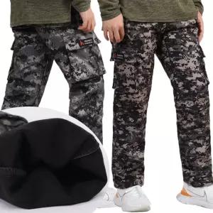 겨울작업복바지 배달 방한복 기모 작업복하의 밀리터리 작업바지