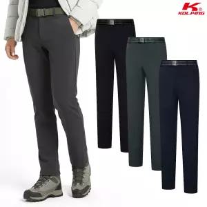 콜핑 남성 겨울 기모 등산바지 허리밴딩 생활방수 보온 2194PK543M