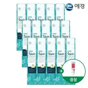 [애경]2080 청은차 향기화 차 치약 190g 5개입 X 3개+치약 50g 증정