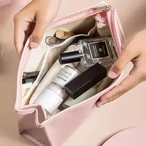 [더봉][2가지컬러] 삼각 파우치메이크업 파우치