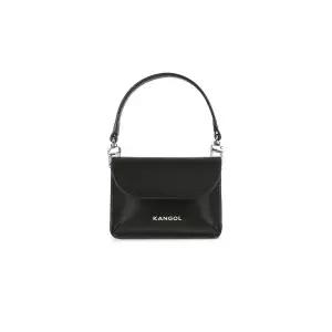 [캉골]루나 레더 플랩 월렛 4040 블랙