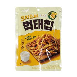 크리스피 먹태칩 갈릭치즈맛 50g 동결건조 먹태 간식 술 안주