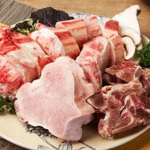 [서가한우] 사골보신세트 4.2kg(사골 2kg+잡뼈2kg+스지200g) 외 1종